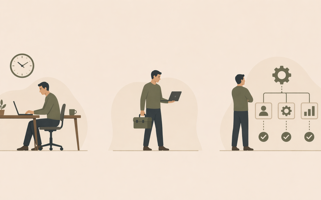 The Difference Between a Job, Self-Employment, and a Real Business — and Why It Matters