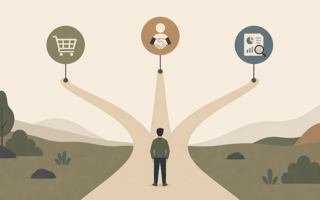 How to Choose an Online Business Model: E-Commerce, Service, or Informational Website?