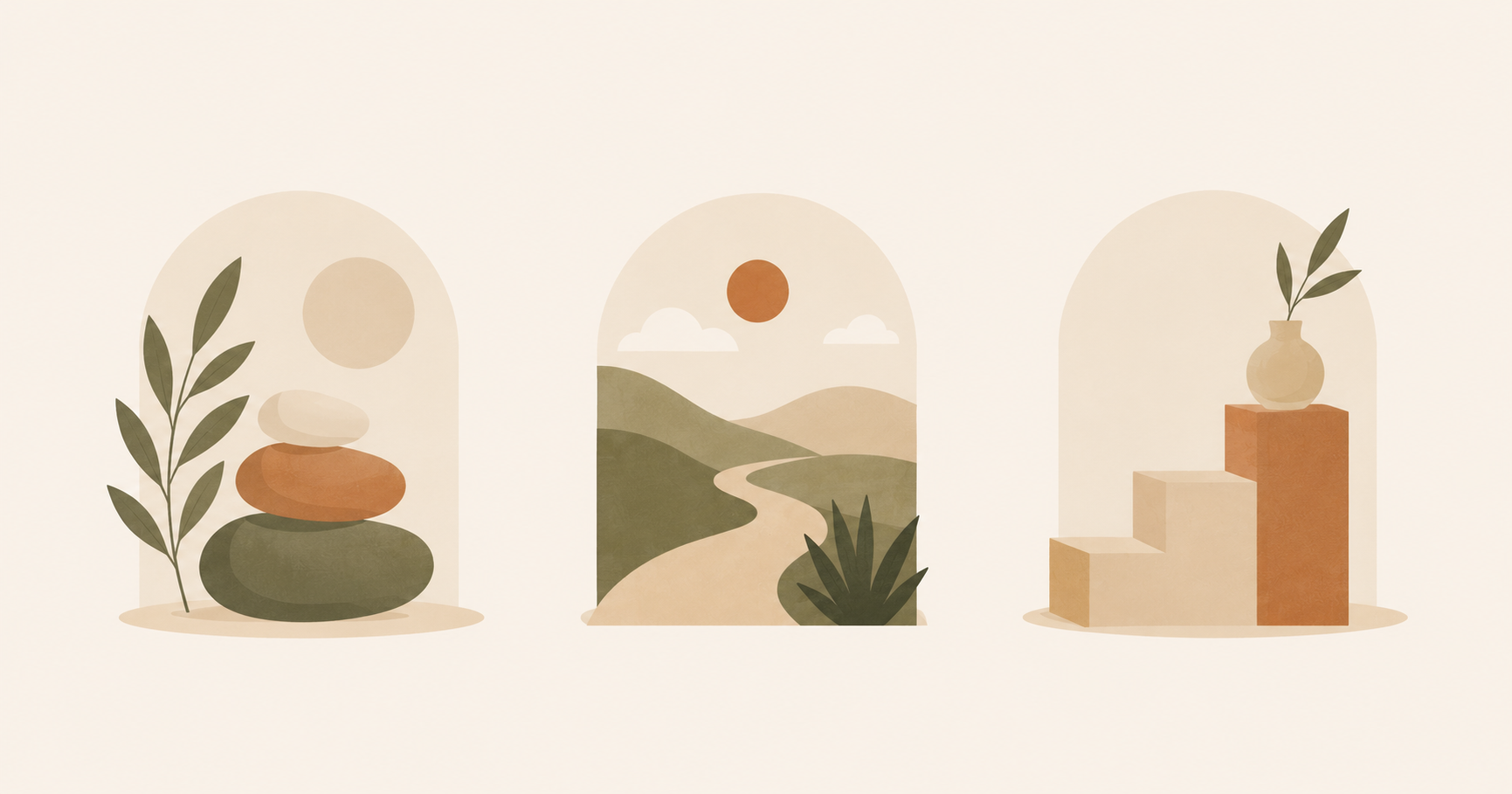 Visual showing the three criteria for evaluating a business niche